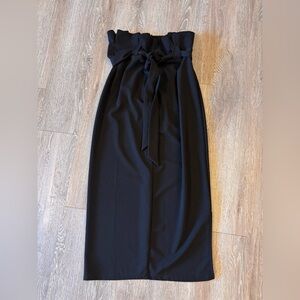 Elegant Long Black Skirt